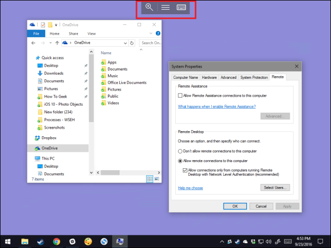 can windows remote desktop for mac run on ipad